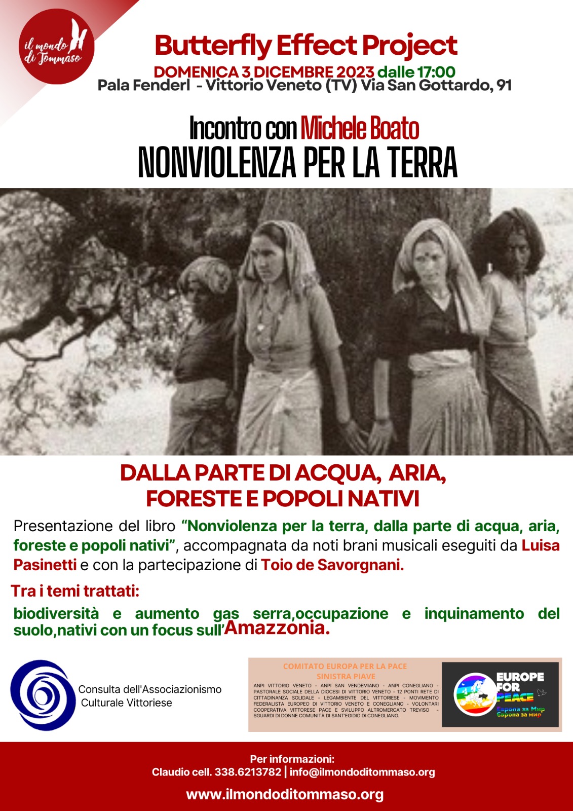 Incontro con Michele Boato - Nonviolenza per la terra